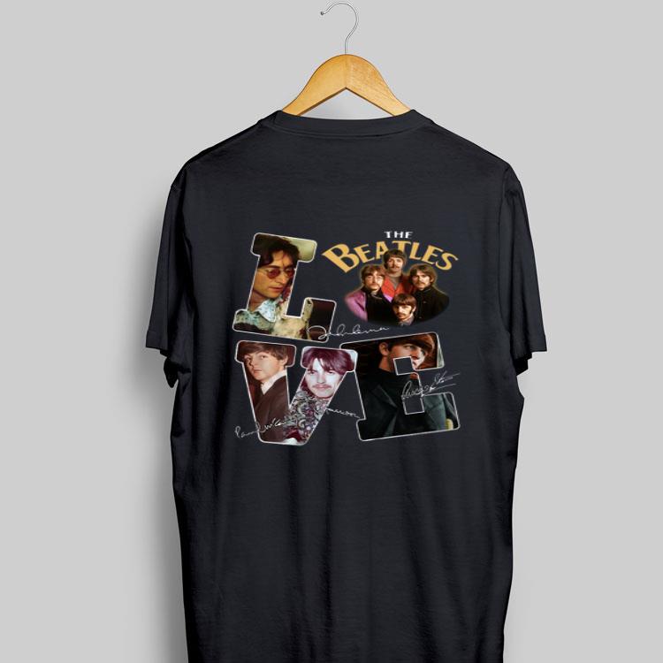 The Beatles Love Signatures shirt 8