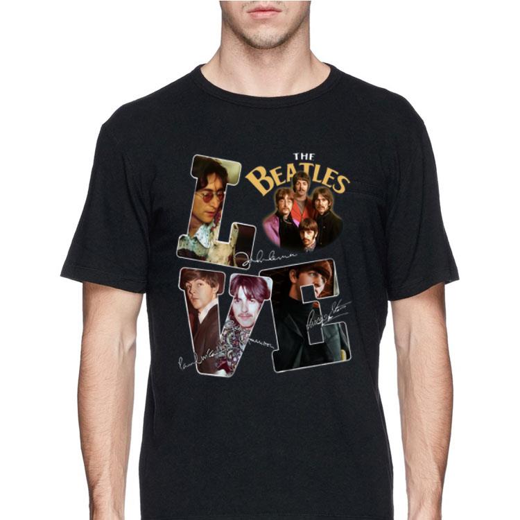 The Beatles Love Signatures shirt 12 The Beatles Love Signatures shirt
