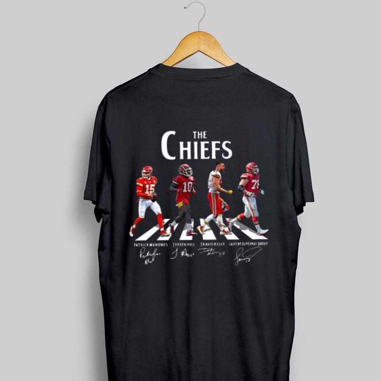 The Chiefs Abbey Road The Beatles signatures shirt 9