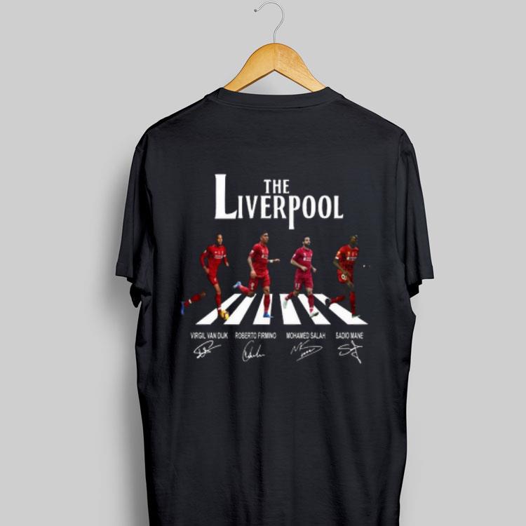 The Liverpool The Beatles Abbey Road signatures shirt 8