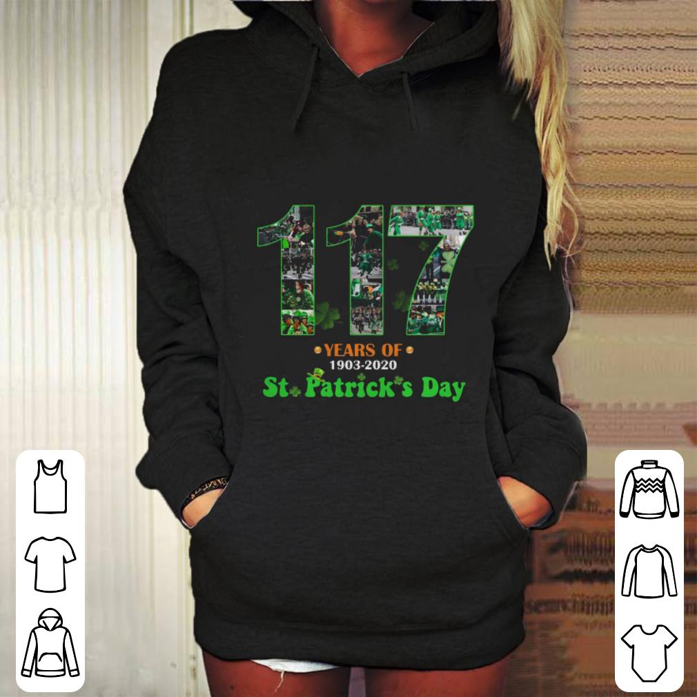 Top 117 Years Of 1903 2020 St. Patrick's Day shirt 10 Top 117 Years Of 1903 2020 St. Patrick's Day shirt