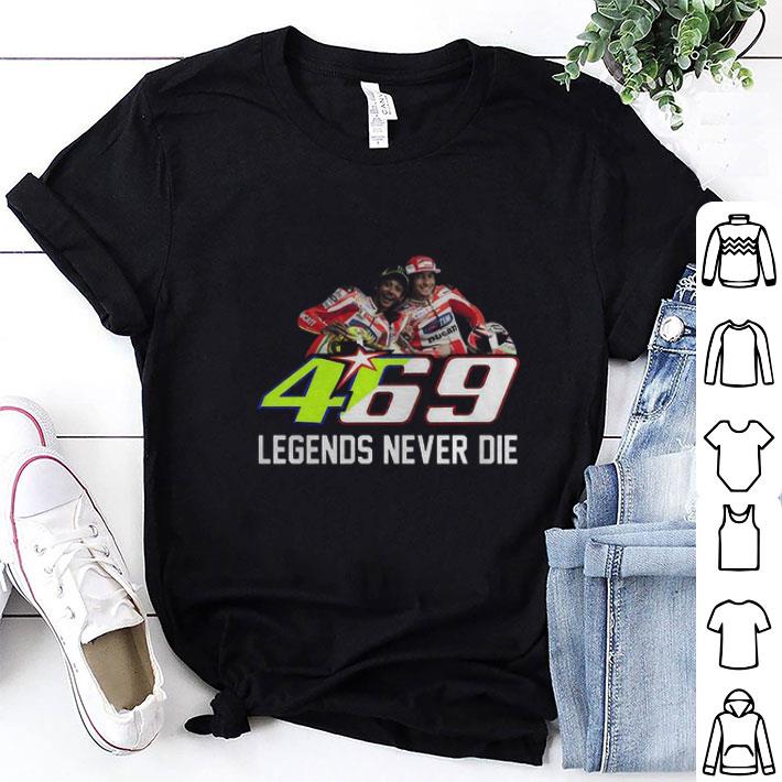 Top 469 Legends Never Die Valentino Rossi And Nicky Hayden shirt 7