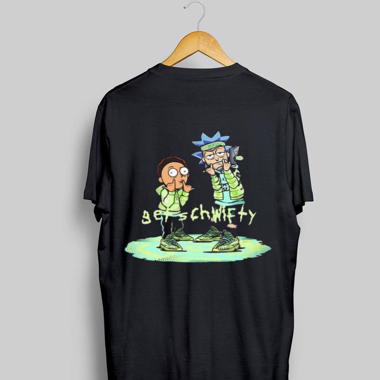 Yeezreel Yeezy 350 Get Schwifty Rick and Morty shirt 9