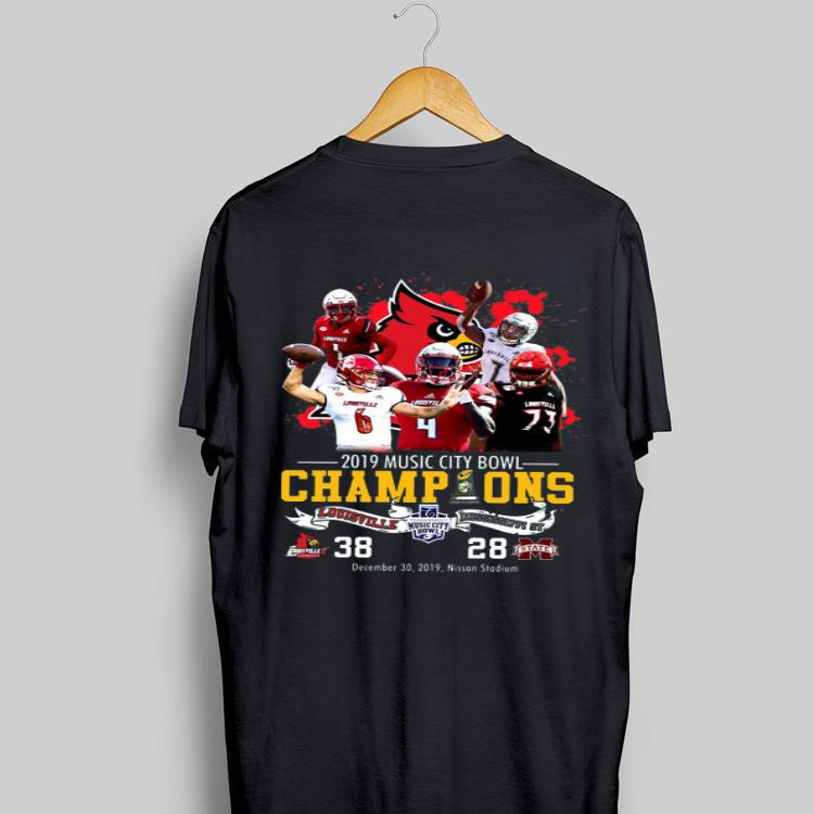 2019 Music City Bowl Champions Louisville Vs Mississippi State shirt 9