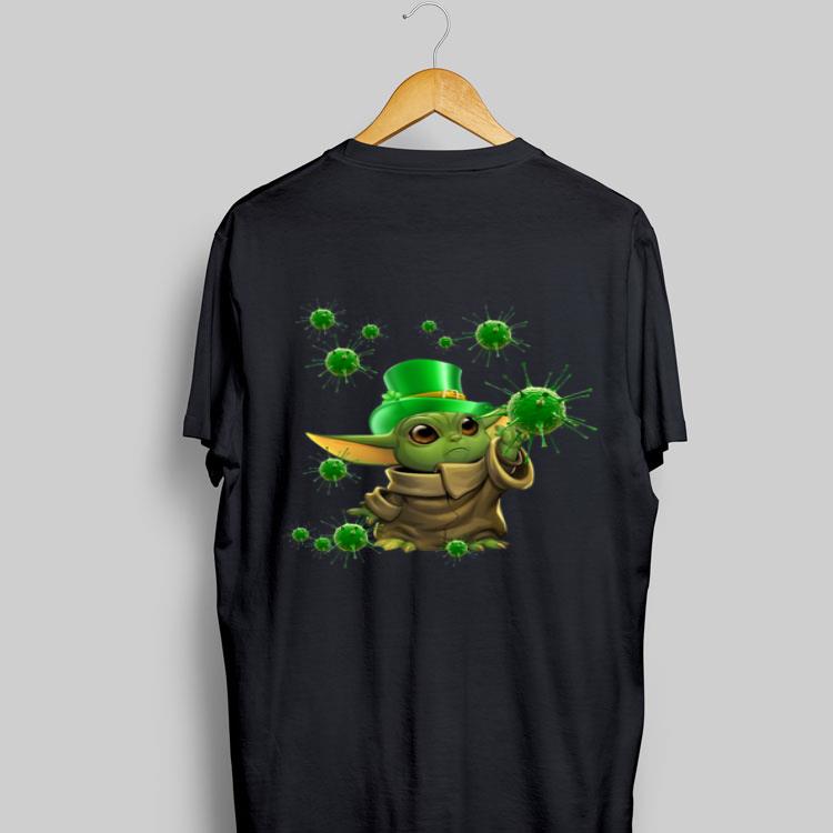 Baby Yoda Coronavirus Patricks Day shirt 9