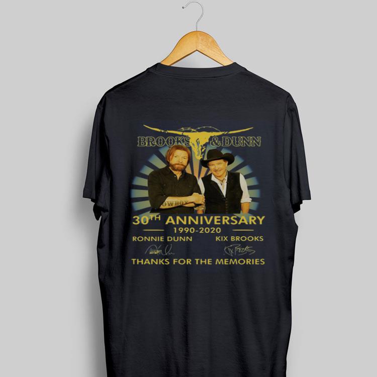 Brooks And Dunn 30th Anniversary 1990 2020 Thank You For The Memories Signatures shirt 8