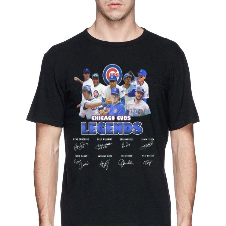 Chicago Cubs Legends Signatures shirt 12 Chicago Cubs Legends Signatures shirt