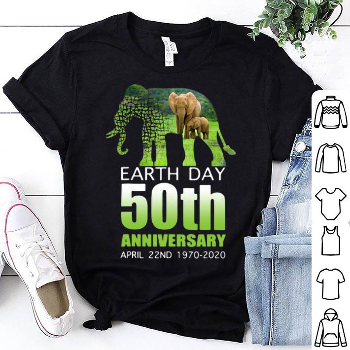 Elephant Earth Day 50 April 22nd 1970 2020 shirt 8