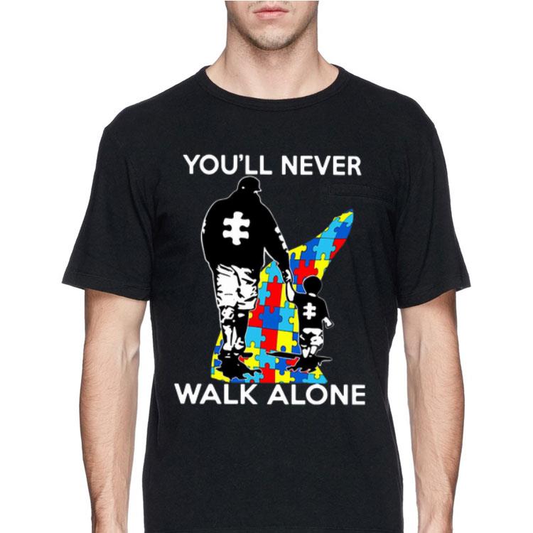 Father you’ll never walk alone autism shirt 12 Father you’ll never walk alone autism shirt