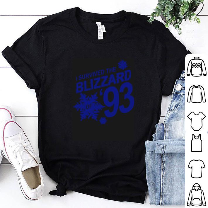 Hot I survived the blizzard of 93 shirt 6