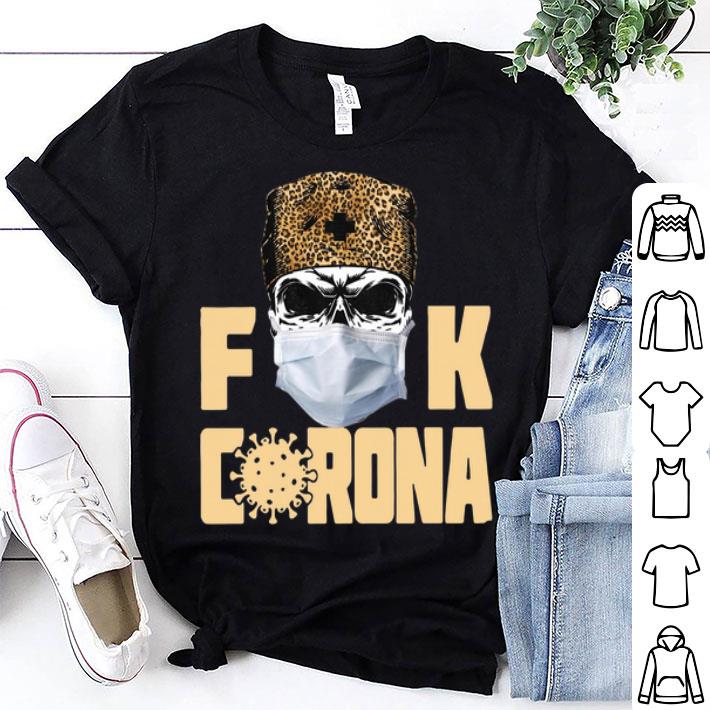 Leopard Skull Fuck Corona shirt 9