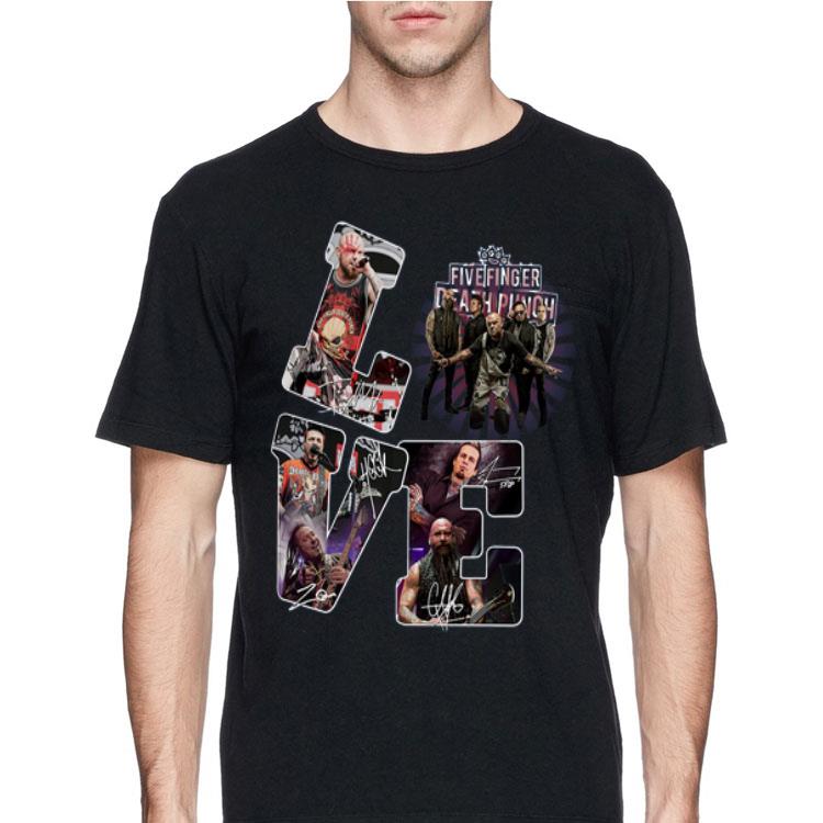 Love Finger Death Punch Signatures shirt 12 Love Finger Death Punch Signatures shirt