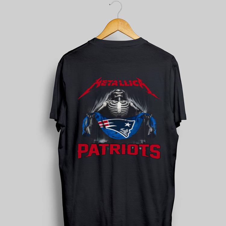 Metallica New England Patriots shirt 9
