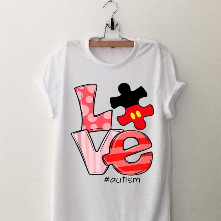 Mickey Mouse Love Autism shirt 9