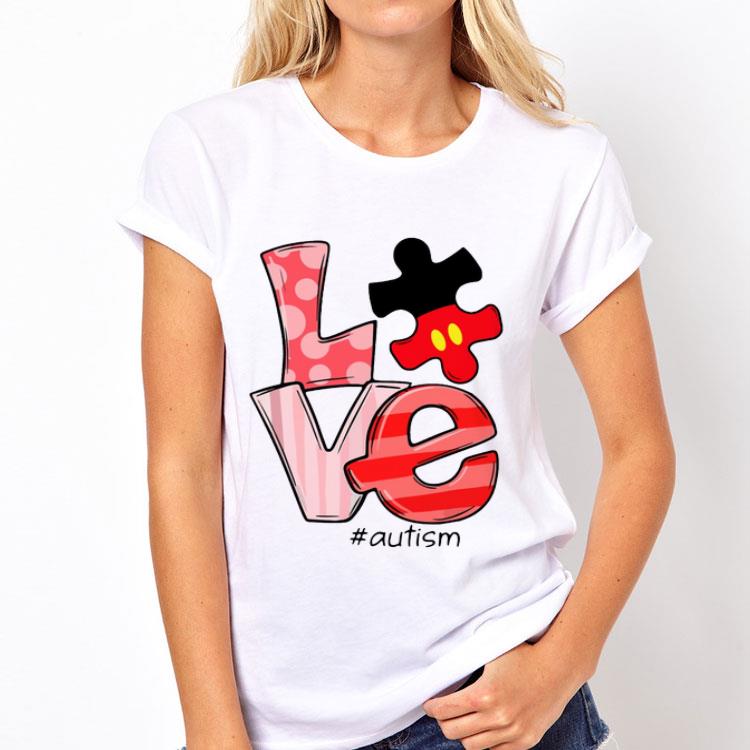 Mickey Mouse Love Autism shirt 12 Mickey Mouse Love Autism shirt