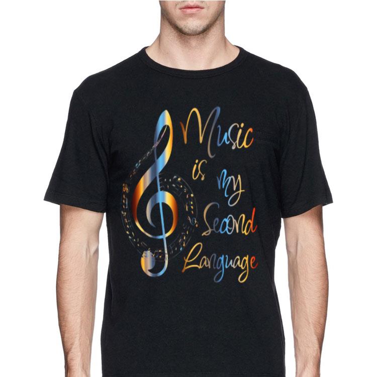 Music Is My Second Language shirt 12 Music Is My Second Language shirt