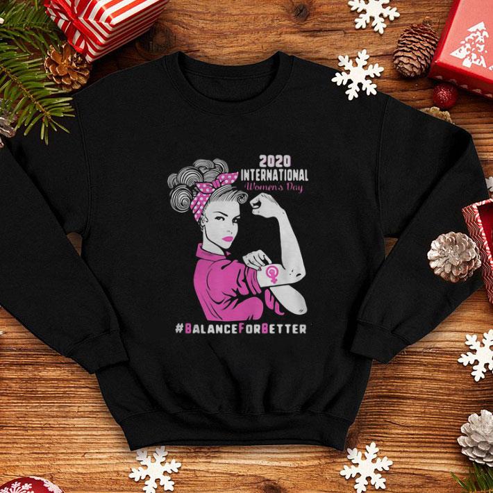 Original 2020 International women’s day #balance for better shirt 10 Original 2020 International women’s day #balance for better shirt