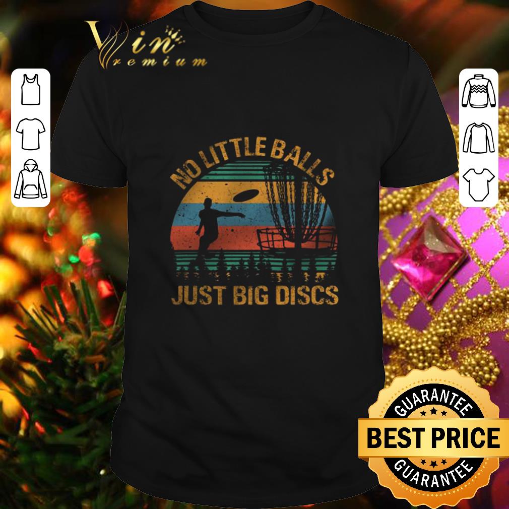 Original No Little Balls Just Big Disc game Vintage shirt 7
