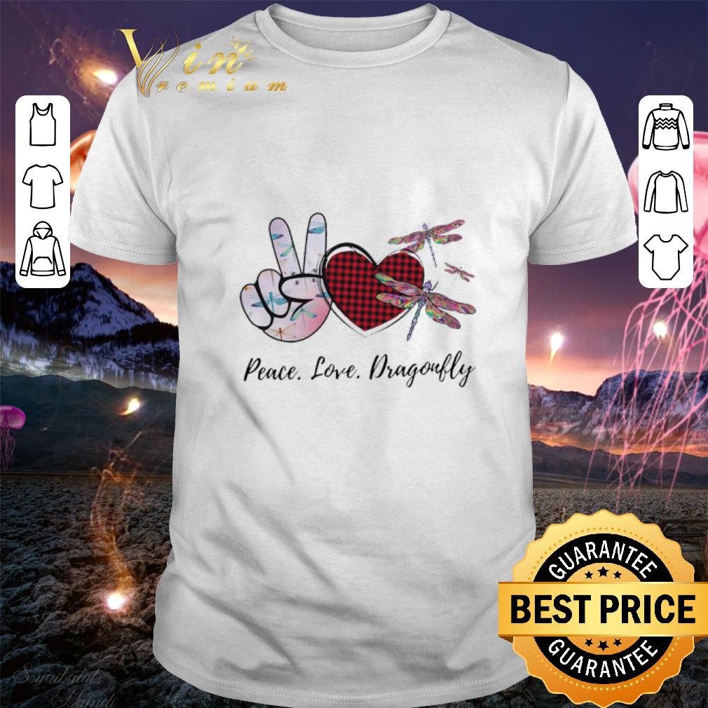 Original Peace Love Lucky Dragonfly 2020 shirt 6
