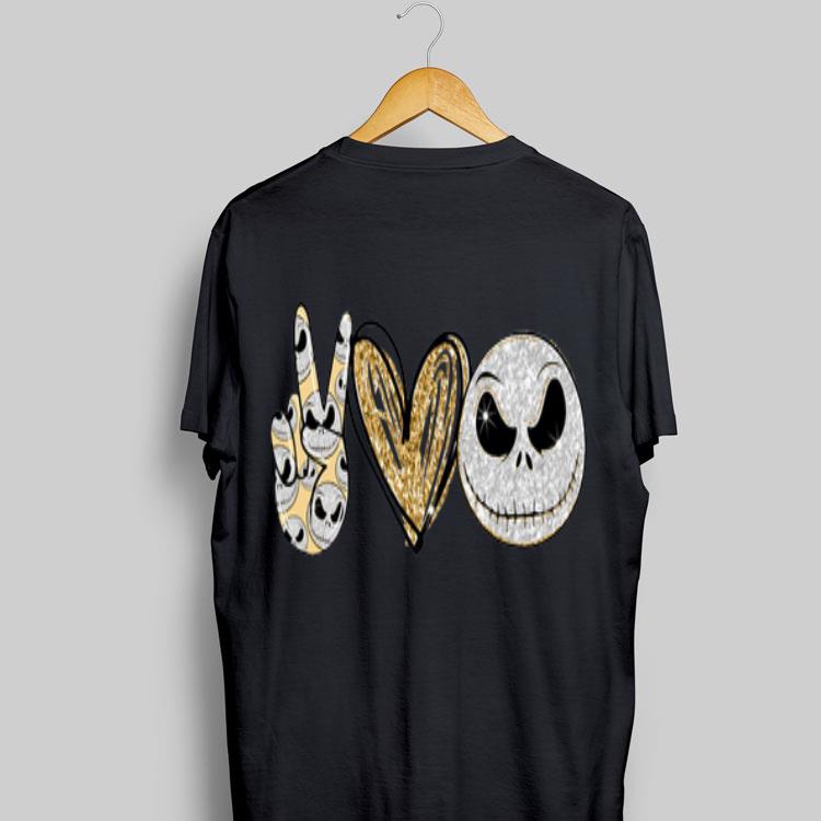 Peace Love Jack Skeleton shirt 9