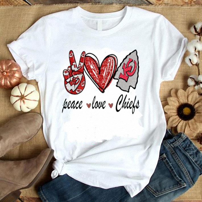 Peace Love Kansas City Chiefs shirt 9