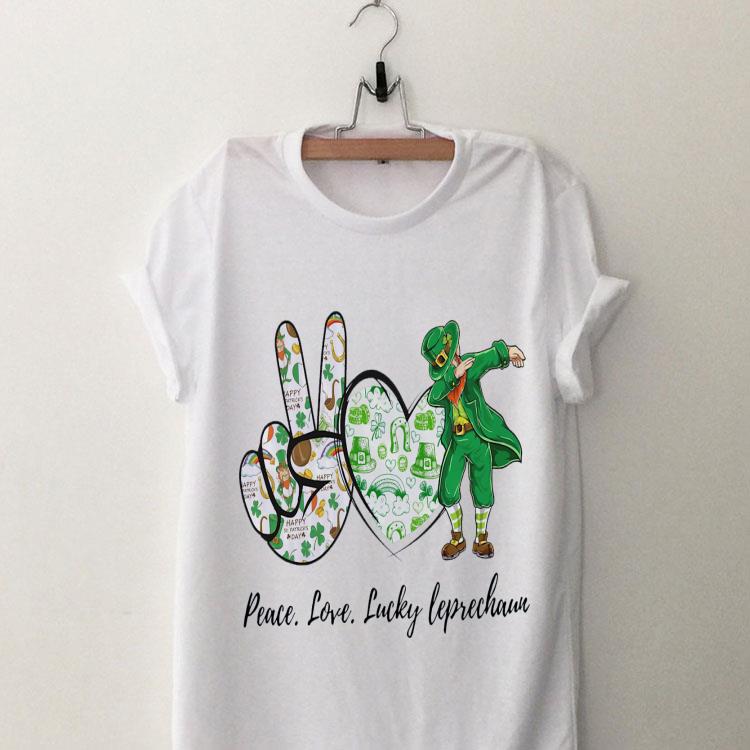 Peace Love Lucky Leprechaun shirt 8