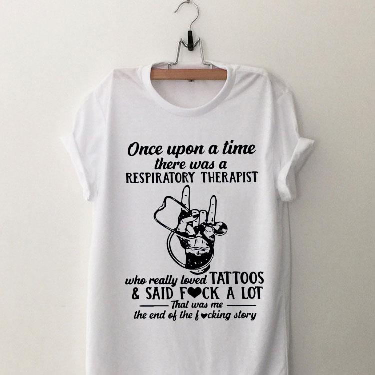 Respiratory Therapist Once Upon A Time shirt 9