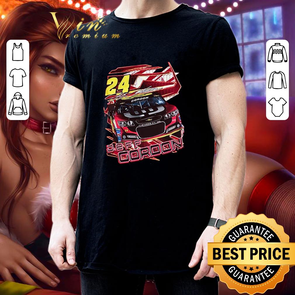 Top #24 Jeff Gordon Red DuPont signature shirt 3 Top #24 Jeff Gordon Red DuPont signature shirt 3