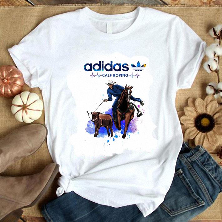 Top Adidas Logo Calf Roping colors shirt 6