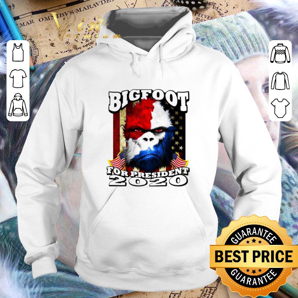 Top Bigfoot For President 2020 American flag shirt 10 Top Bigfoot For President 2020 American flag shirt