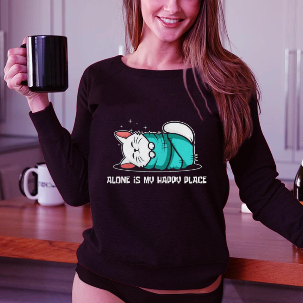 Top Cat sleep alone is my happy place shirt 3 Top Cat sleep alone is my happy place shirt 3