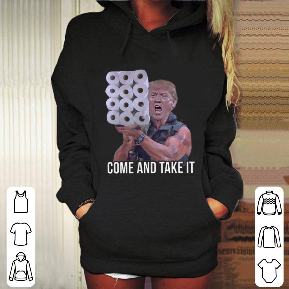 Top Trump Come And Take It Toilet Paper Commando shirt