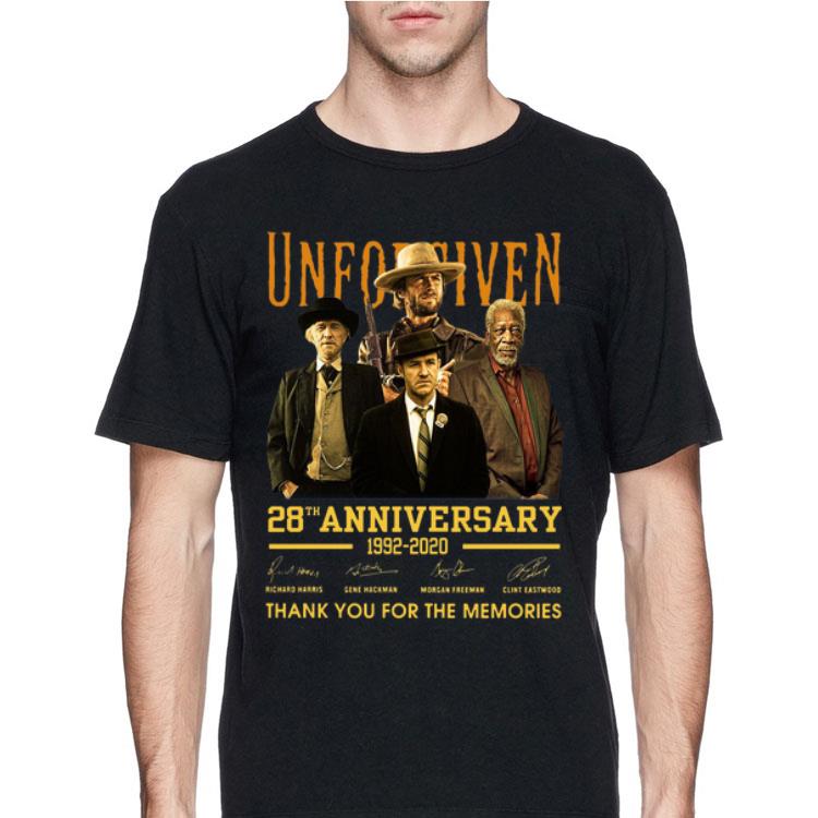 Unforgiven 28th anniversary 1992 2020 thank you for the memories signatures shirt 12 Unforgiven 28th anniversary 1992 2020 thank you for the memories signatures shirt