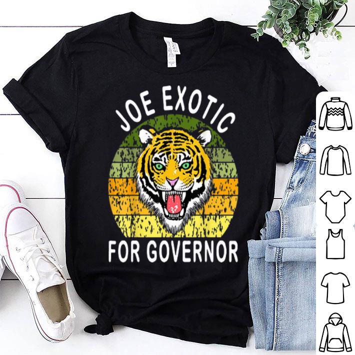 Vintage Joe Exotic For Governor shirt 8