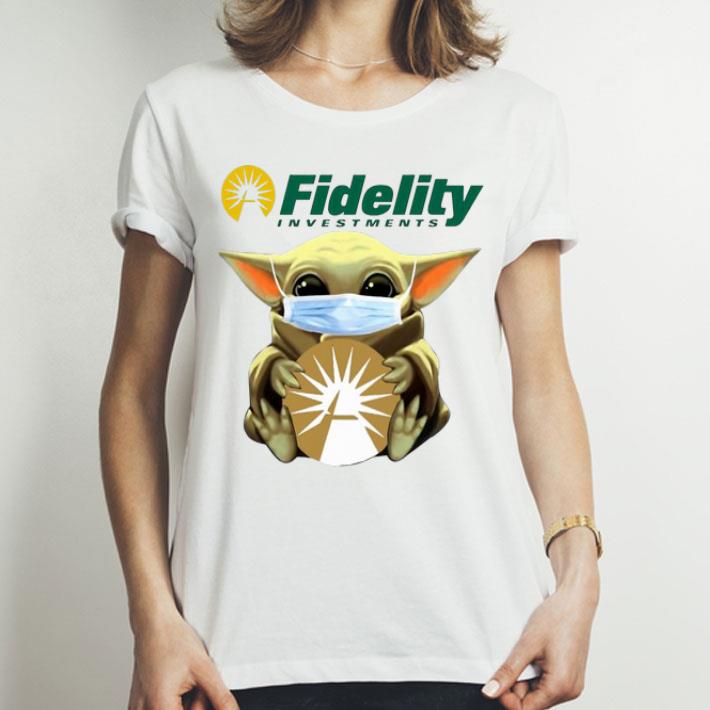 Star Wars Baby Yoda Mask Hug Fidelity Investments shirt 3 Star Wars Baby Yoda Mask Hug Fidelity Investments shirt 3