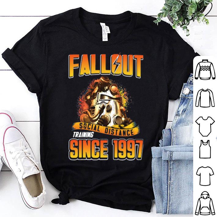 Fallout Social Distance Training Since 1997 shirt 9