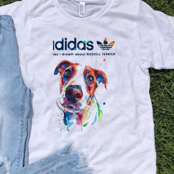 Adidas All Day I Dream About Russell Terrier shirt 8