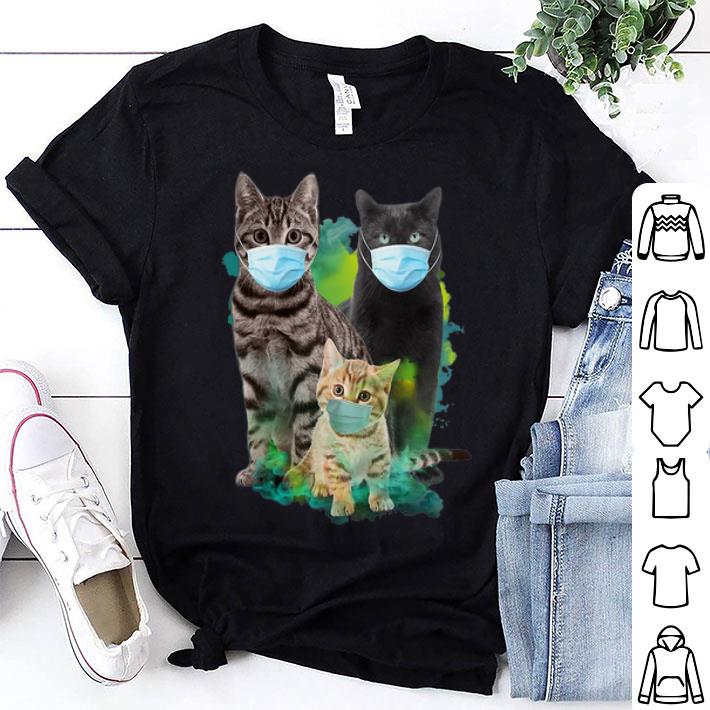Cats Face Mask Cat Lovers shirt 9