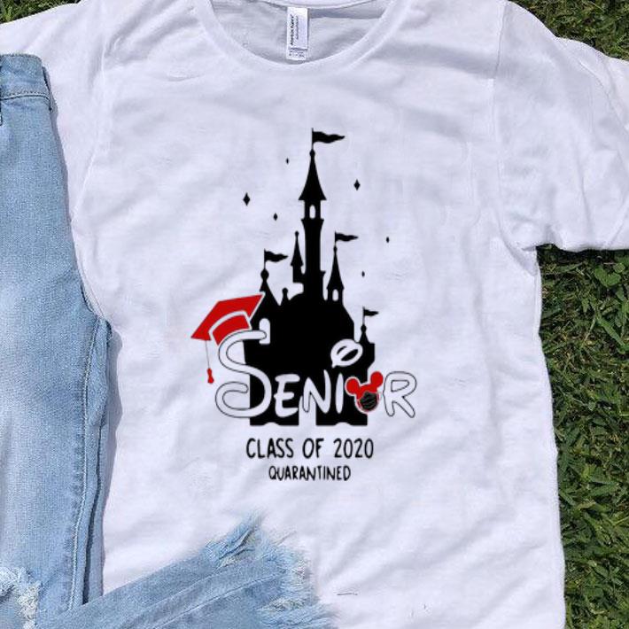 Disney Cinderella Castle Senior Class Of 2020 Quarantined shirt 8