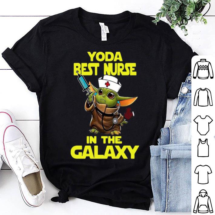 Star Wars Baby Yoda Best Nurse In The Galaxy shirt 9