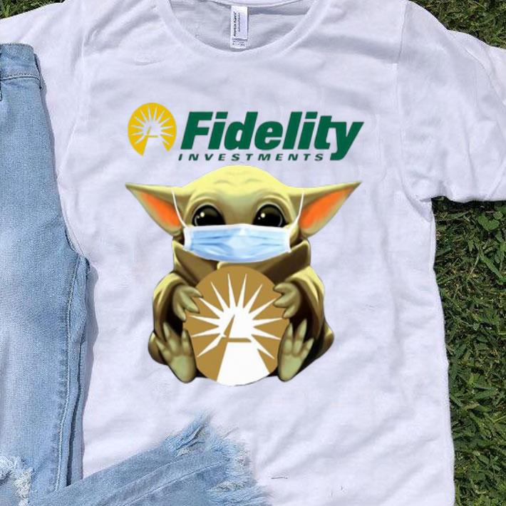 Star Wars Baby Yoda Mask Hug Fidelity Investments shirt 8