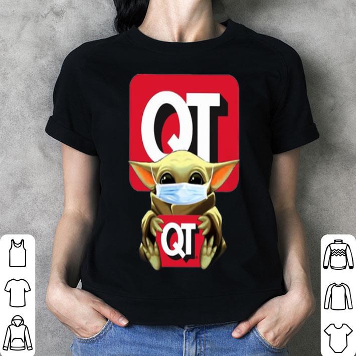 Star Wars Baby Yoda Face Mask Hug Quiktrip shirt 3 Star Wars Baby Yoda Face Mask Hug Quiktrip shirt 3