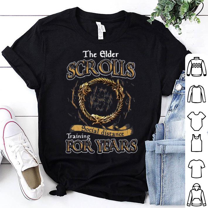 The Elder Scrolls Social Distance Training For Years shirt 9