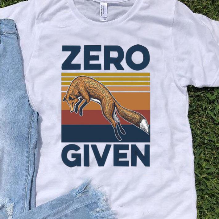 Vintage Fox Zero Given shirt 9