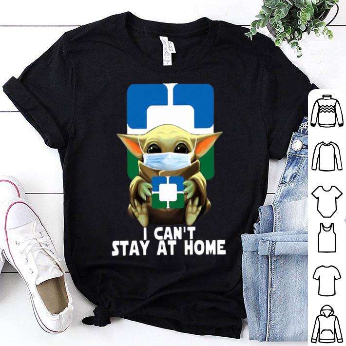 Baby Yoda Hug Cleveland Clinic I Can’t Stay At Home shirt 8