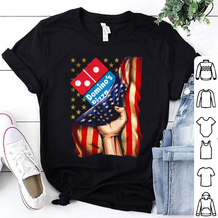 Domino’s Pizza America Flag shirt 8