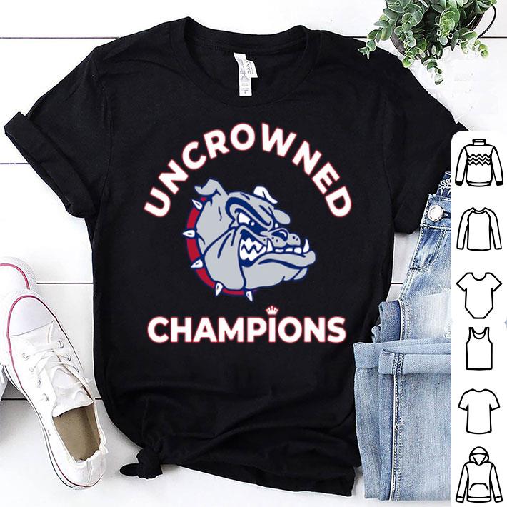 Gonzaga Basketball Uncrowned Champions shirt 8