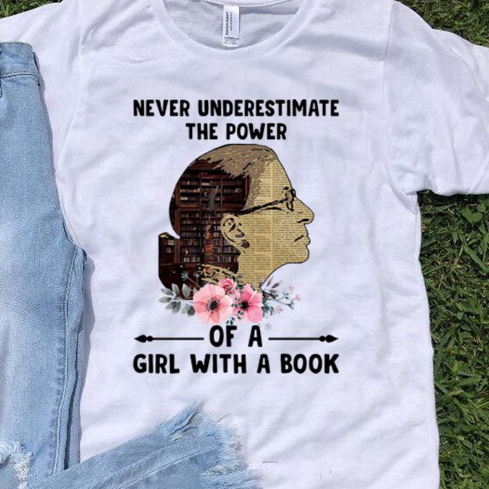 Liberty Girl Never Underestimate The Power Of Girl With A Book shirt 9