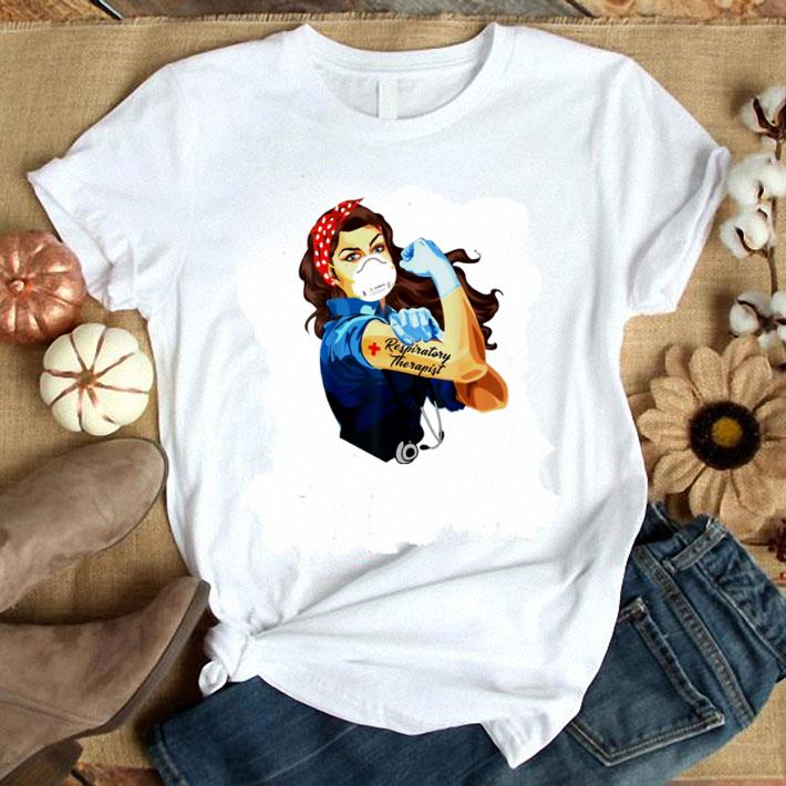 Premium Strong Woman Mask respiratory therapist Coronavirus shirt 9