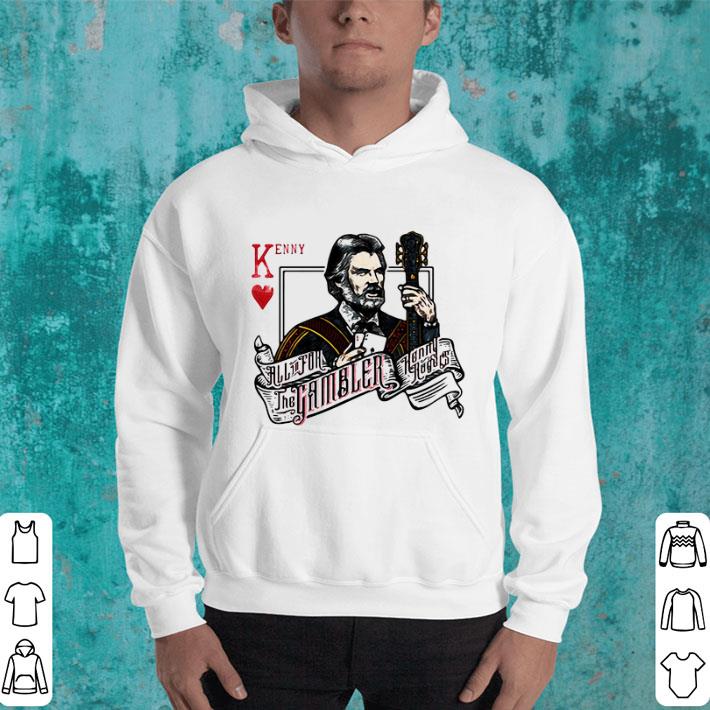 Pretty Kenny all in for the gambler Kenny Rogers shirt